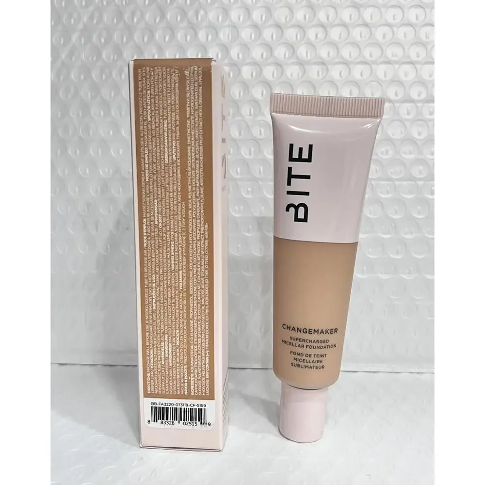 Bite Beauty L40 Changemaker Supercharged Micellar Foundation‎ New in Box